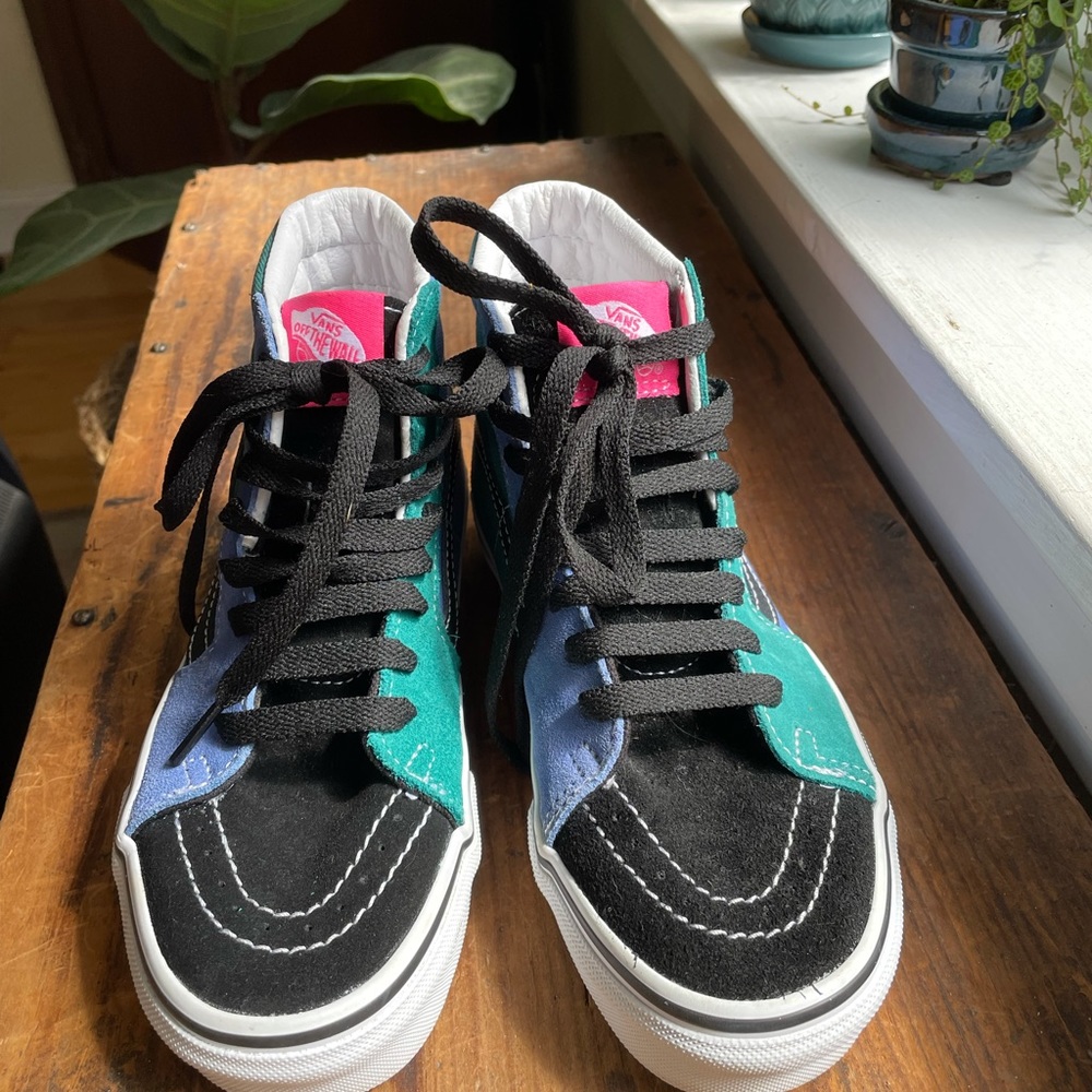 Vans Retro Court, Sk8-Hi, Multi Colored Shoes - Picture 2 of 6